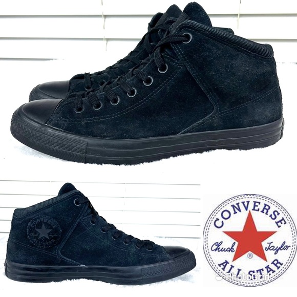 |ā¢CONVERSEā¢| Chuck Taylor Suede Mid Sneaker